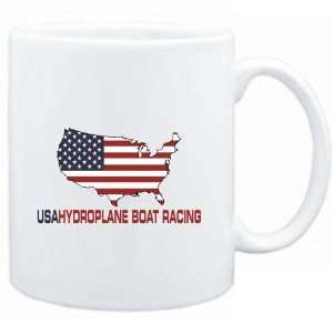  Mug White  USA Hydroplane Boat Racing / MAP  Sports 