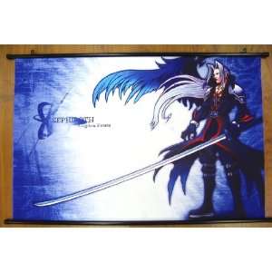  Kingdom Hearts Sephiroth WIDE 95x60cm Wallscroll 