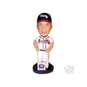  ALANTA BRAVES 90 MACON CHIPPER JONES MINOR BOBBLEHEAD 