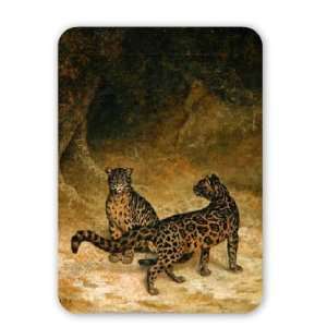  Clouded Leopards, c.1825 (oil on canvas) by   Mouse Mat 