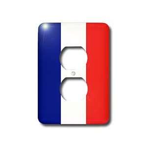  Flags   France Flag   Light Switch Covers   2 plug outlet 