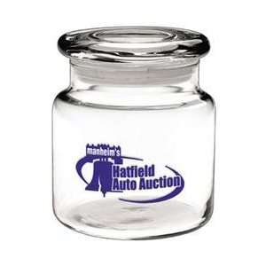  474    16 oz. Apothecary Jar with Flat Lid