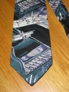 Mens LE JAZZ Silk Tie Neckwear Necktie Ties  