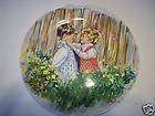 Vickers Wedgewood BE MY FRIEND Collector Plate 1981 MIB