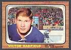 1966 67 TOPPS HOCKEY 86 VIC HADFIELD N Y RANGERS EX NM