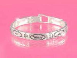 MATTHEW 1926 WITH GOD ALL THINGS POSSIBLE BRACELET 417  