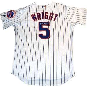   Sports David Wright Mets Authentic Home Pinstripe Jersey Toys & Games
