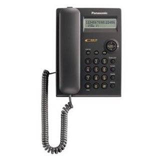 Panasonic KX TSC11B Corded Phone with Caller ID, Black