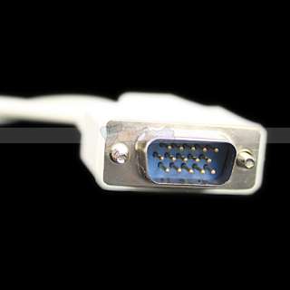VGA to Dual For SVGA VGA Video Screen Y Splitter Cable  