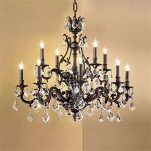   Classic Lighting 57349 12 Light Majestic Chandelier