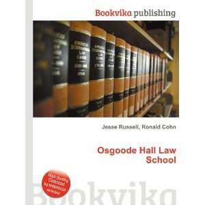  Osgoode Hall Law School Ronald Cohn Jesse Russell Books
