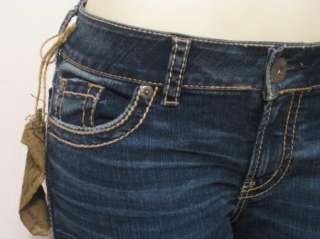 NEW SILVER JEANS Suki Capri Womens Jeans Sz 28 L9996SAF334 Z7275 