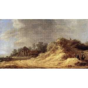   oil paintings   Jan van Goyen   32 x 18 inches   Dunes