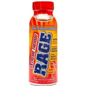   Sport Nutrition  Extreme Thermo Rage, Power Punch, 8oz (12 pack