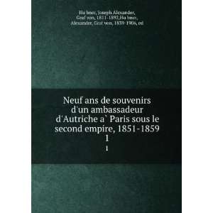    1892,HuÌ?bner, Alexander, Graf von, 1839 1906, ed HuÌ?bner Books