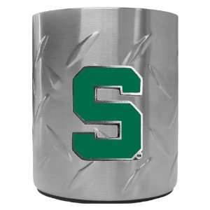  Michigan State Spartans NCAA Diamond Plate Beverage Can 