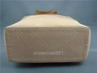 AUTH LOUIS VUITTON MARSHMALLOW VERNIS LEAD MM GOOD  