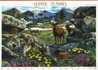 Alpine Tundra Pane 10 x 41 US Postage stamps NEW Mint  