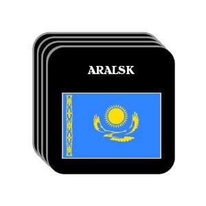 Kazakhstan   ARALSK Set of 4 Mini Mousepad Coasters