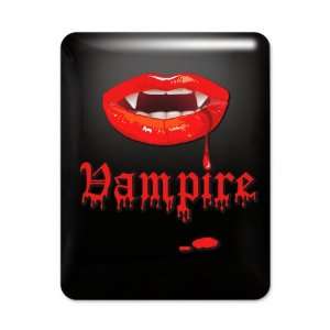  iPad Case Black Vampire Fangs Dracula 