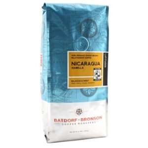 Batdorf & Bronson   Nicaragua Isabelia   Organic Coffee Beans   1 lb 