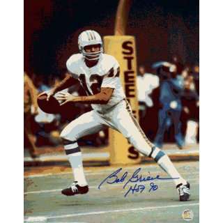  Autographed Bob Griese Picture   WHITE/SCRAMBING16x20 