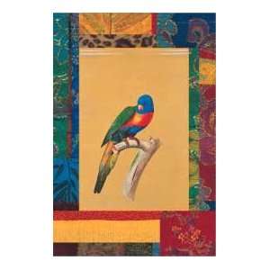  Australian Parrot by Jaggu Prasad. Size 10.00 X 15.00 Art 