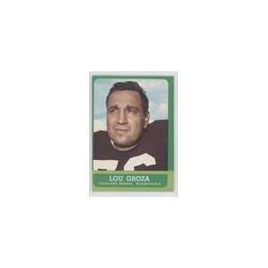  1963 Topps #19   Lou Groza SP Sports Collectibles