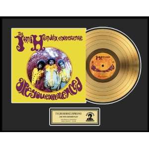  Jimi Hendrix Are You Experienced framed gold record 