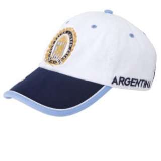  Polo Ralph Lauren Argentina Baseball Cap Hat White/Navy Clothing