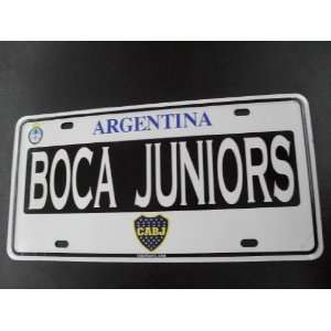    BOCA JUNIORS ARGENTINA LICENSE PLATES.NEW