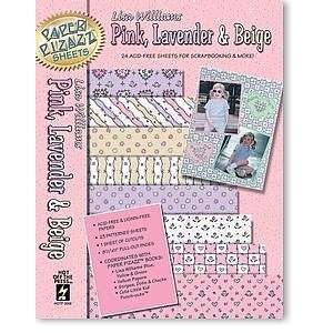 Paper Pizazz 8.5x11 Papers & Accents Pink, Lavender 
