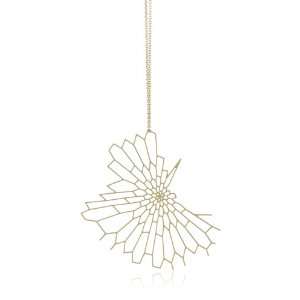  Nervous System Radiolaria Gold Plated Pendant Jewelry