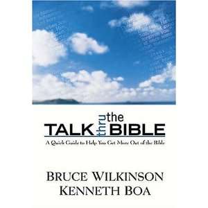  Talk Thru the Bible [Hardcover] Bruce H. Wilkinson Books