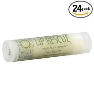  Lip Rescue   Tea Tree Oil, 24 Units / 0.1 oz Health 