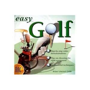 BRAND NEW Arc Media Easy Golf Full Motion Video Expert Instructions 
