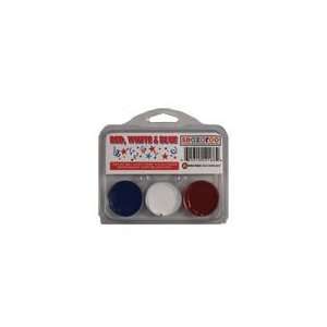  Red, White & Blue Face Paint Kit