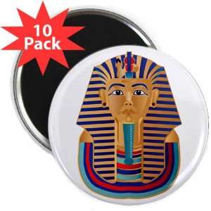  2.25 Magnet (10 Pack) Egyptian Pharaoh King Tut 