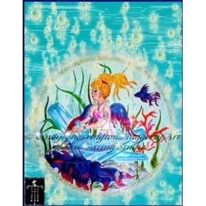 Aquamarine Dreams by Cindy Thorrington Haggerty 8x10 