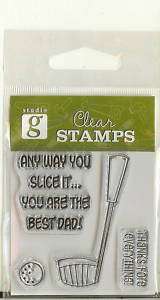 Series g Acrylic Stamps Series 42 Dad  