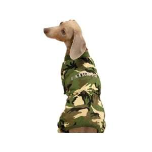    Fatigued  Army Loungewear Dog PJs Pajamas Small