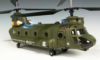 Chinook Big US Army Helicopter CH 47 Tandem RC 3CH S022  