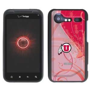  University of Utah   Swirl design on HTC Incredible 2 Case 