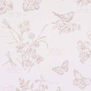  Nature Study Toile Blossom by Ralph Lauren Wallpaper