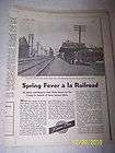 19 Articles from Model Railroad Magazines 1938 1983