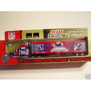    NFL NEW YORK GIANTS DIECAST TRACTOR TRAILER TRUCK Toys & Games