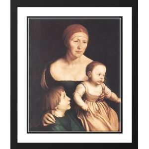 Holbein, Hans (Younger) 28x34 Framed and Double Matted The Artists 