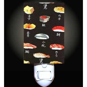 Japanese Sushi Collage Decorative Night Light