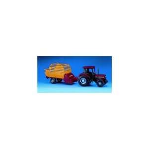  Bruder Case Tractor with Hayloader 02351 Toys & Games