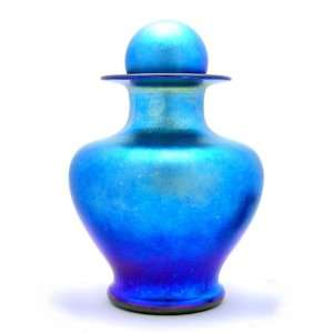  Art Glass Urns Blue Cremation Urn